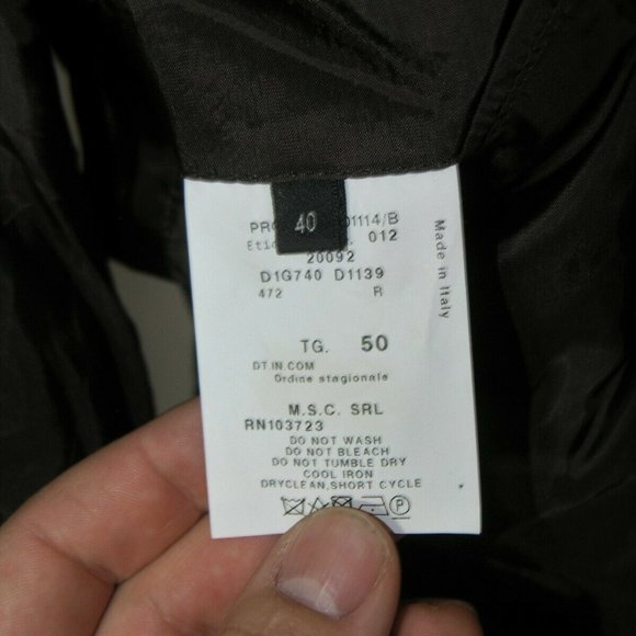Emporio Armani Green Line Four Roll Three Blazer